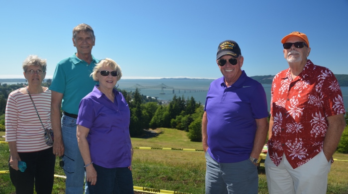 at the Astoria Column